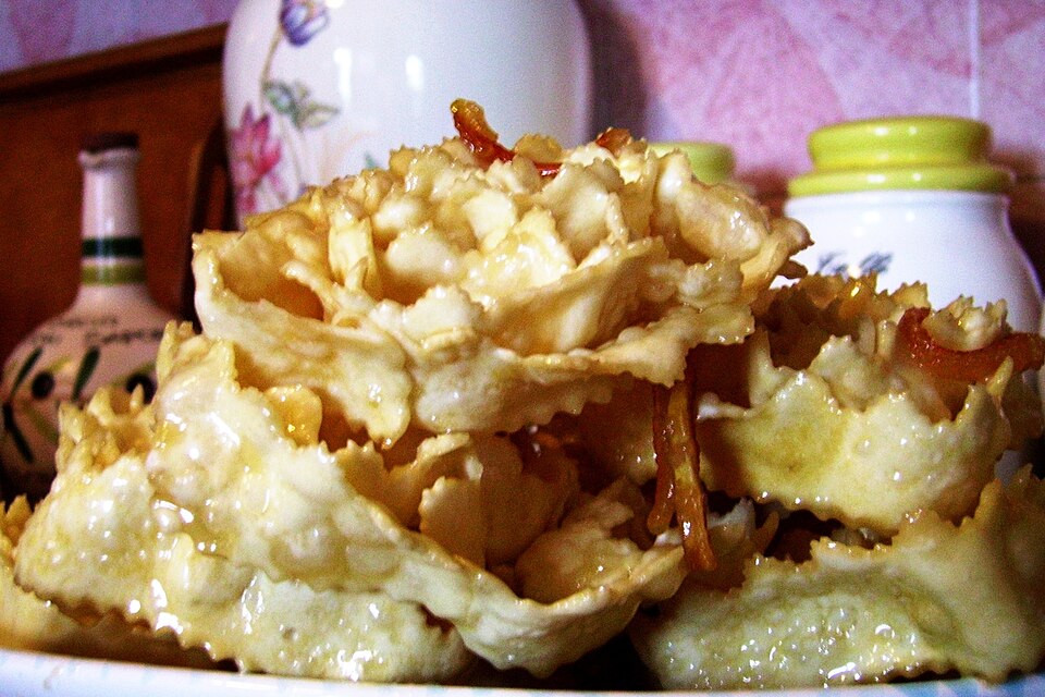 Orilletas - Traditional Italy dish