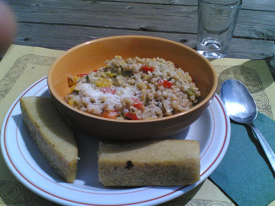 Orzotto - Traditional Italy dish