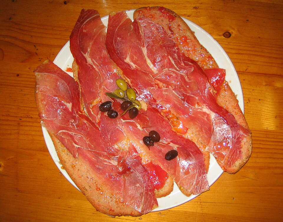 Pa amb oli - Traditional Spain dish