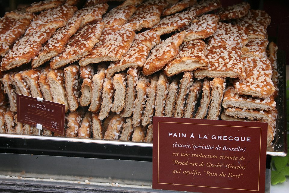 pain à la grecque - Traditional Belgium dish