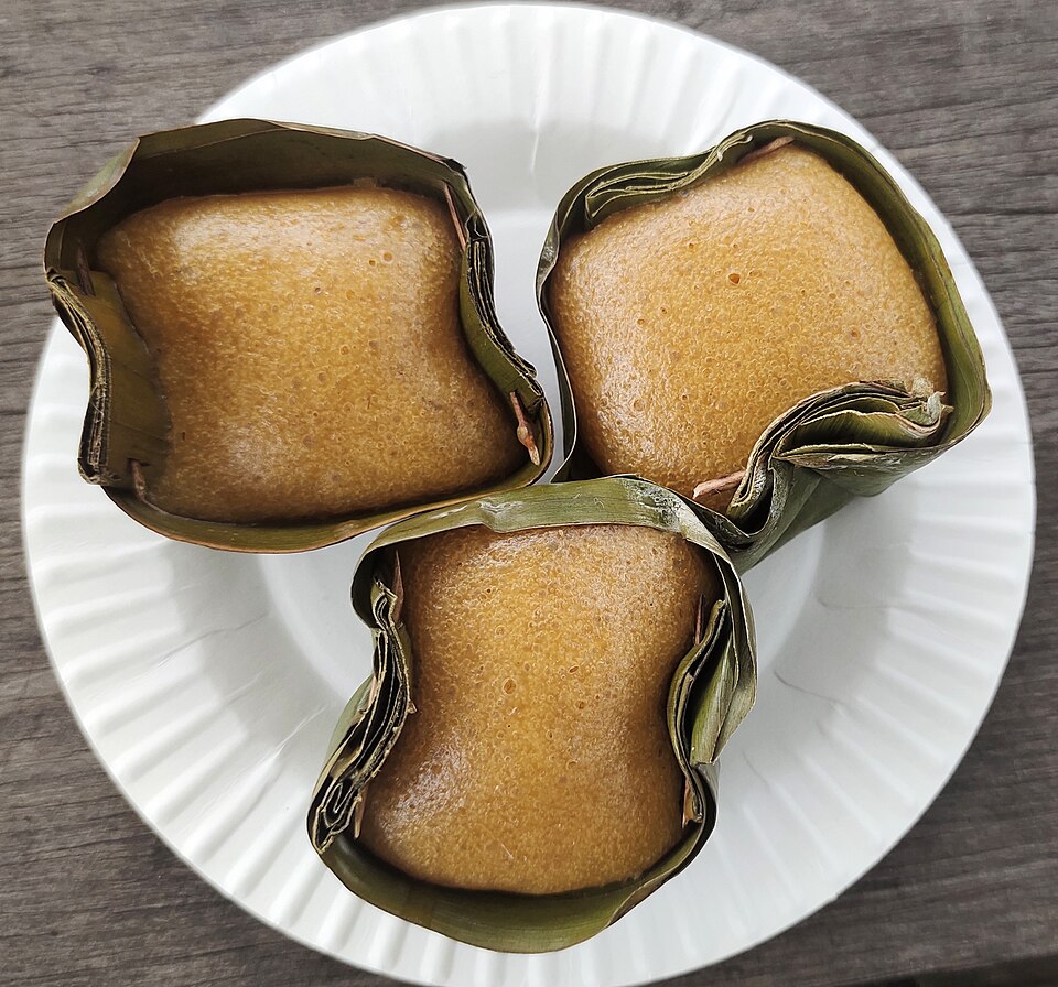 Palm Sugar Apem - Traditional Indonesia dish