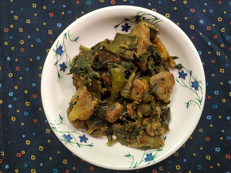 Palong saker ghonto - Traditional India dish