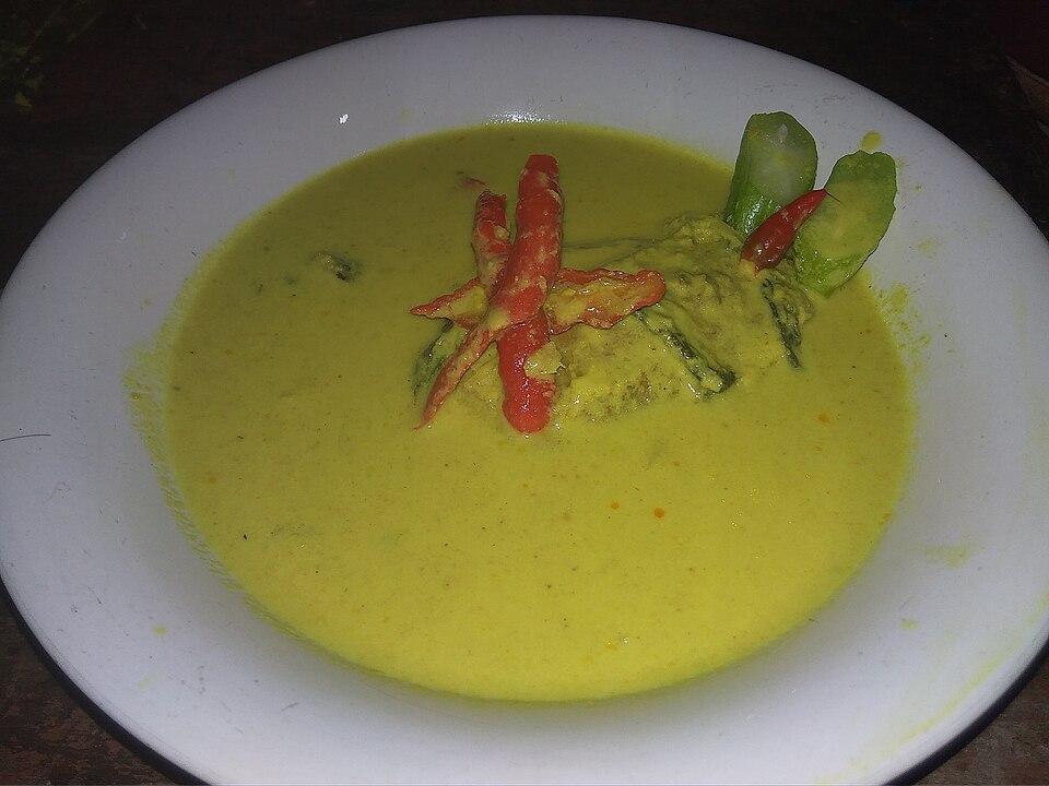 Pangek masin - Traditional Indonesia dish