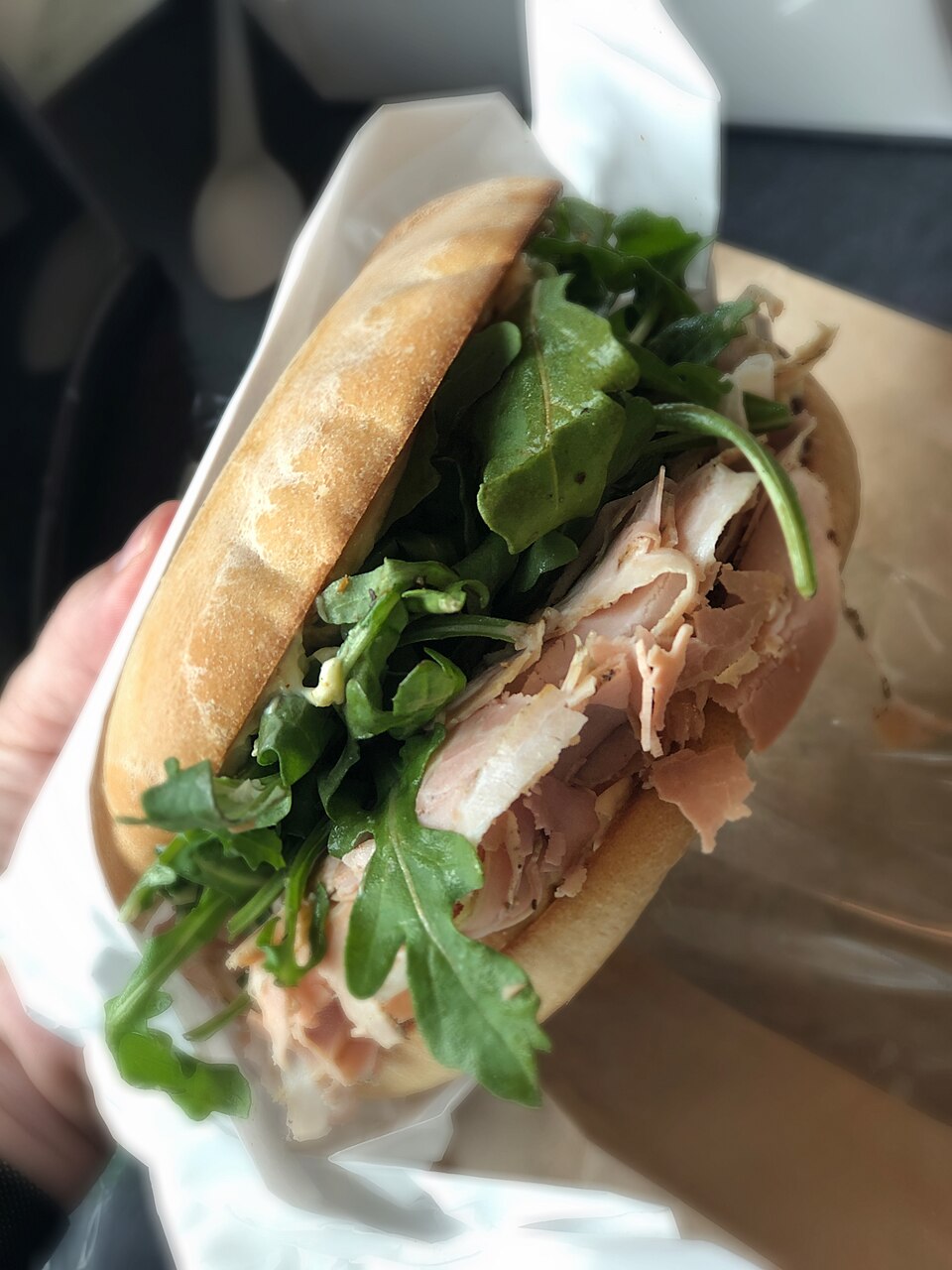 panino con porchetta - Traditional Italy dish
