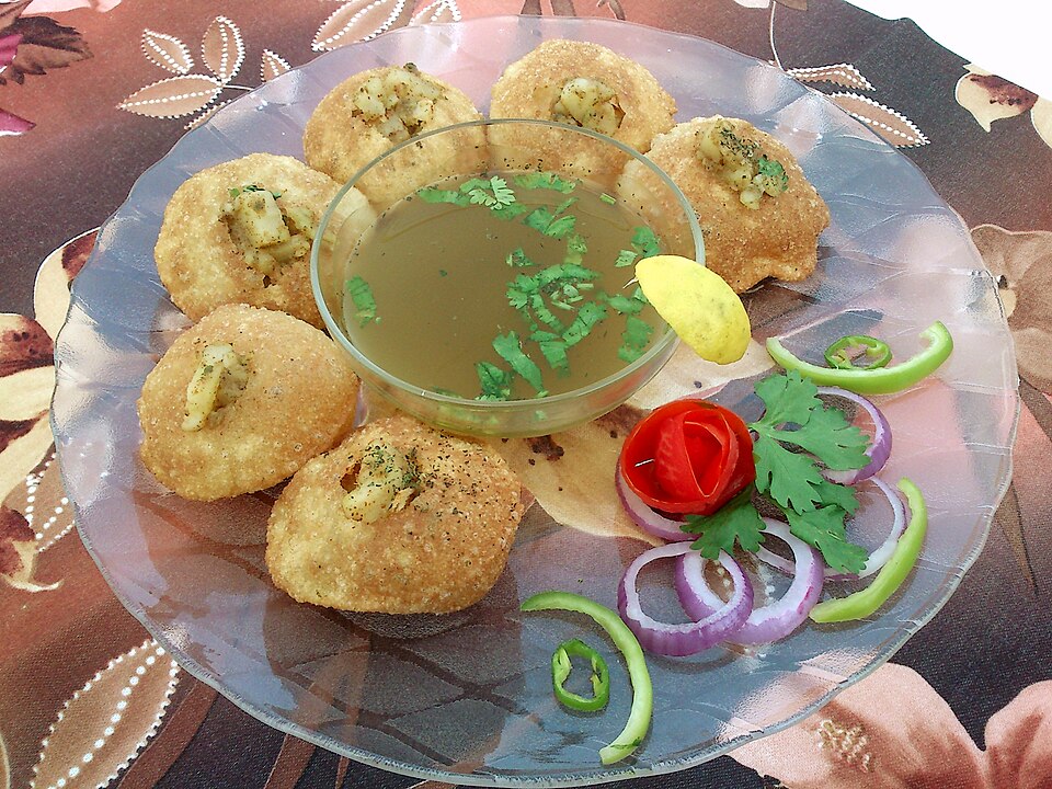Panipuri - Traditional India dish