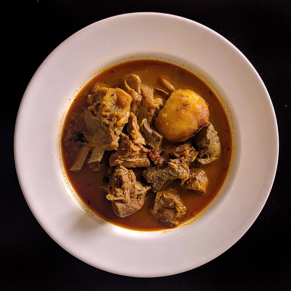 Panthar mangser patla jhol - Traditional India dish