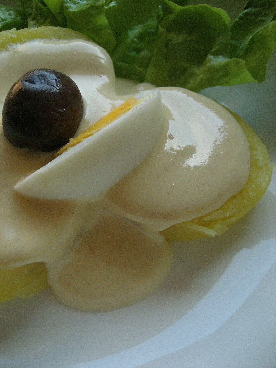 Papa a la Hancaina - Traditional Peru dish