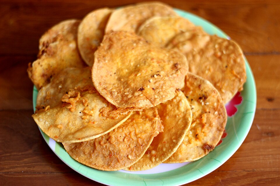 pappada vada - Traditional India dish