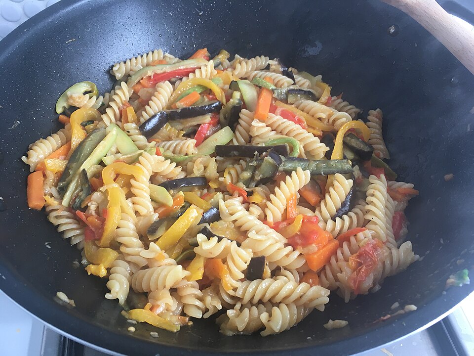 Pasta all'Ortolana - Traditional Italy dish