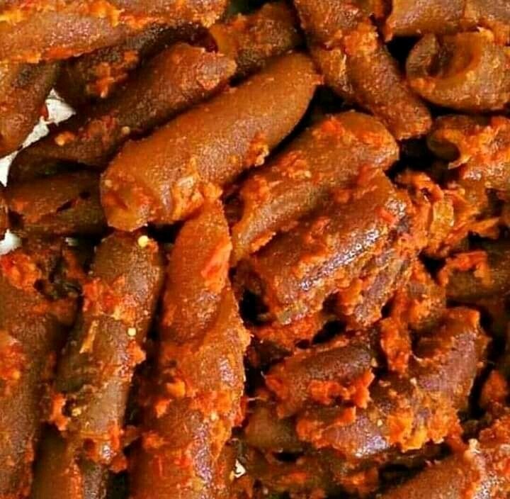 Peppered Ponmo - Traditional Nigeria dish