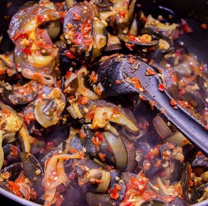 Peppered snail - Traditional Nigeria dish