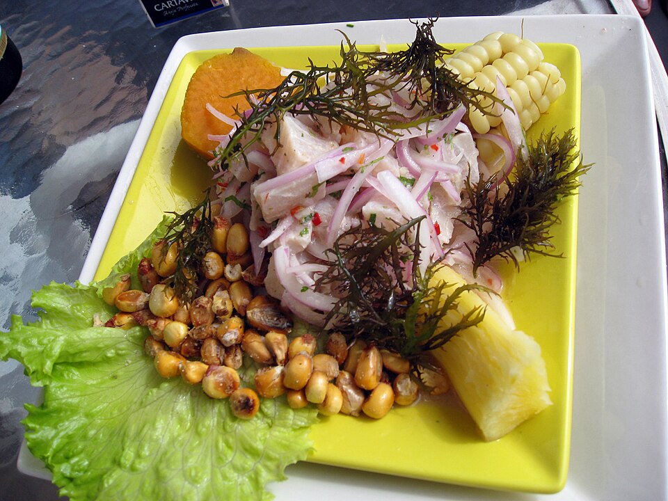 Peruvian ceviche - Traditional Peru dish