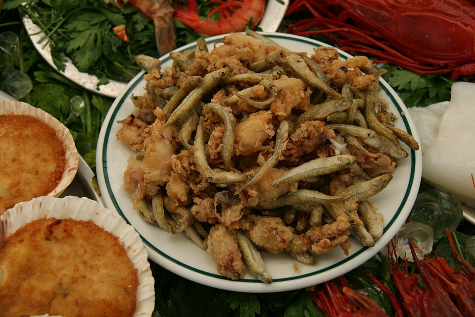 Pescado frito - Traditional Spain dish