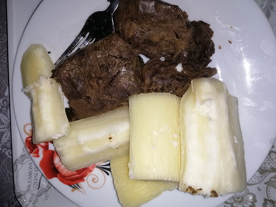 plat d'atanga - Traditional Gabon dish