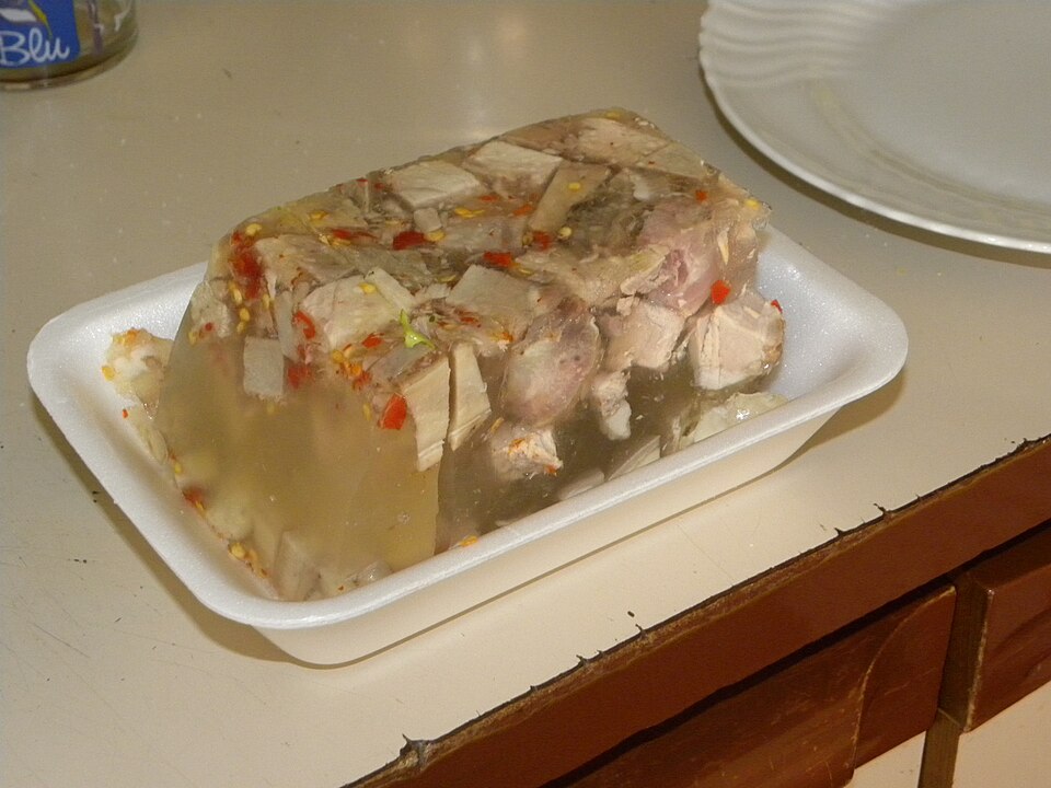 pork jelly - Traditional Italy dish