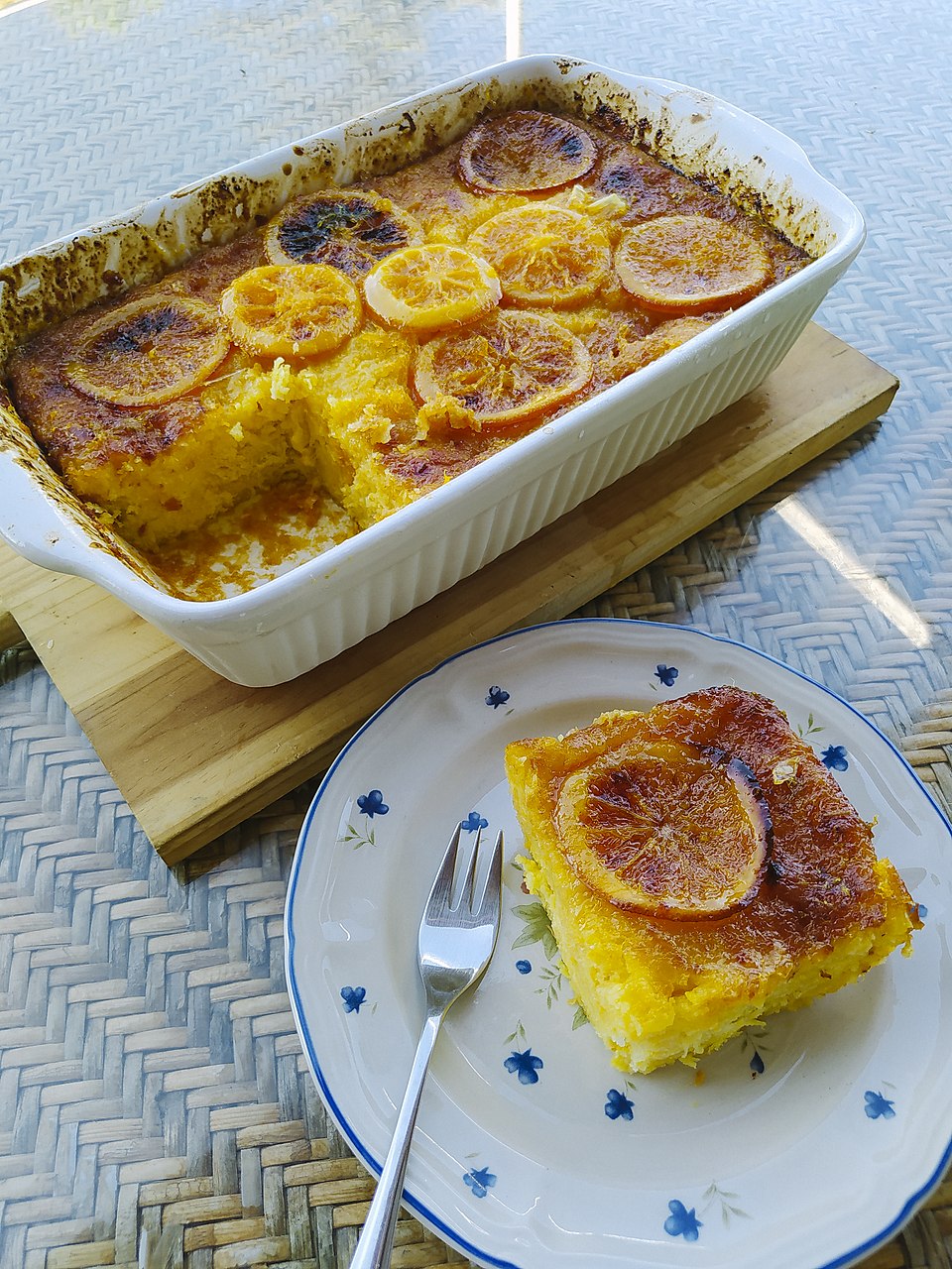 Portokalopita - Traditional Greece dish