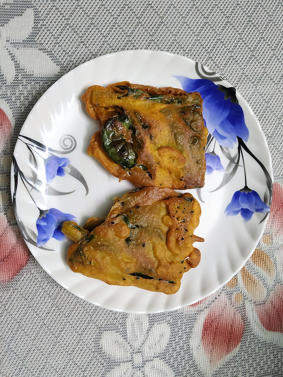 Pui patar bora - Traditional India dish