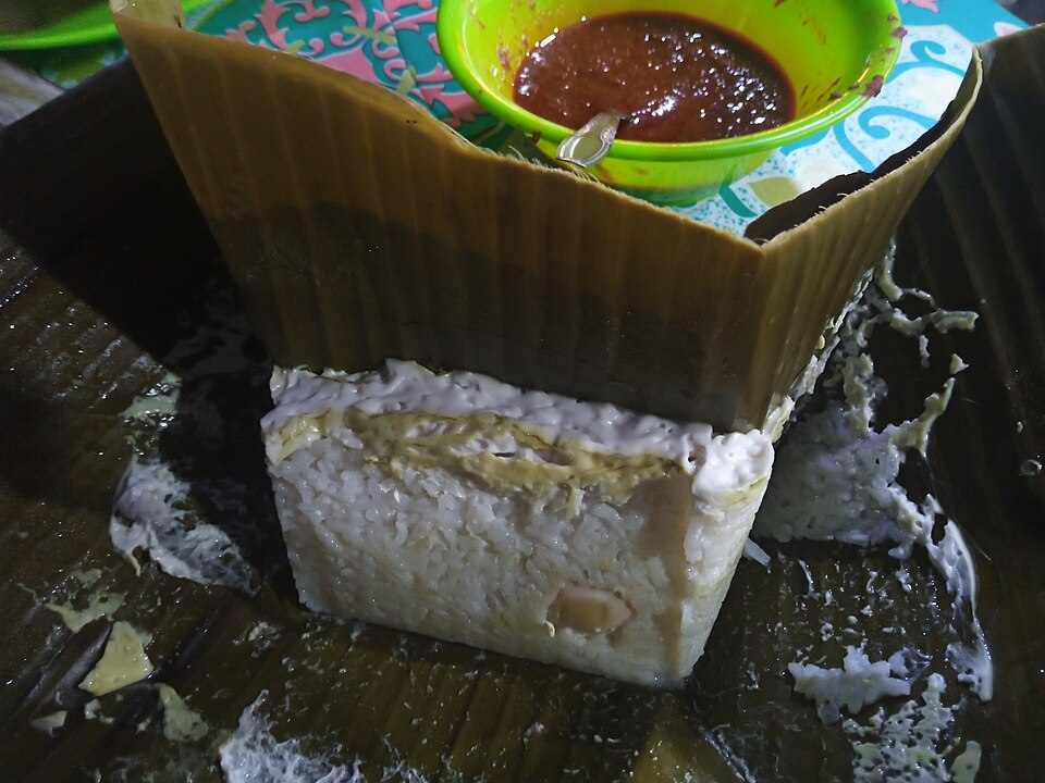 Pundut nasi - Traditional Indonesia dish