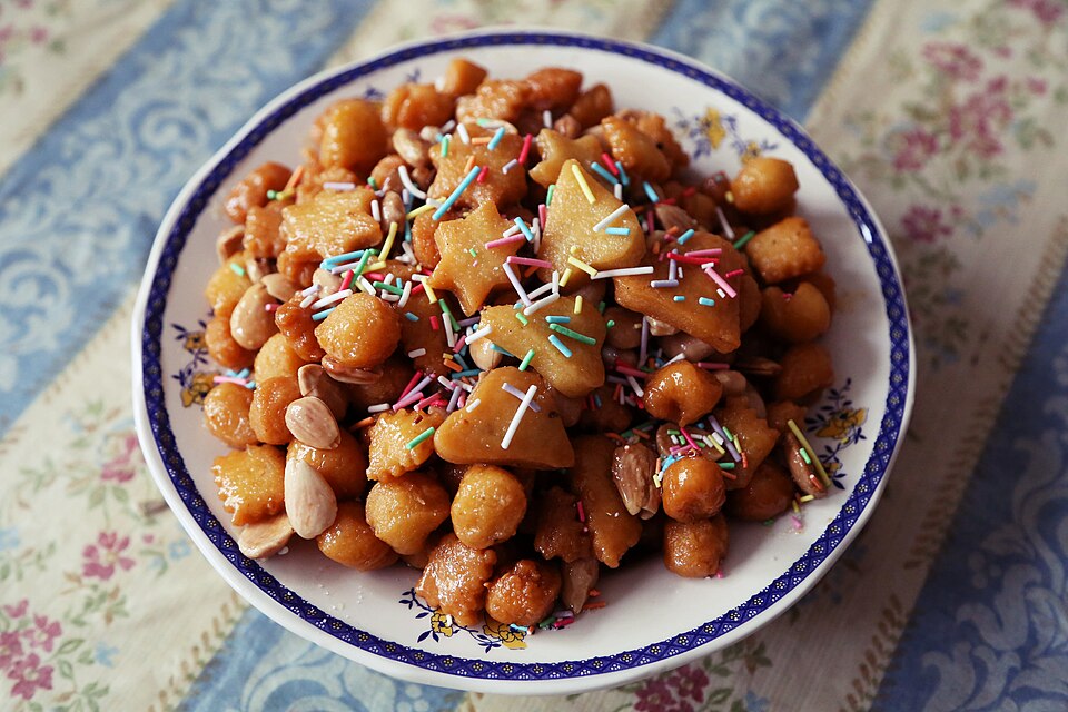 Purceddhruzzi - Traditional Italy dish