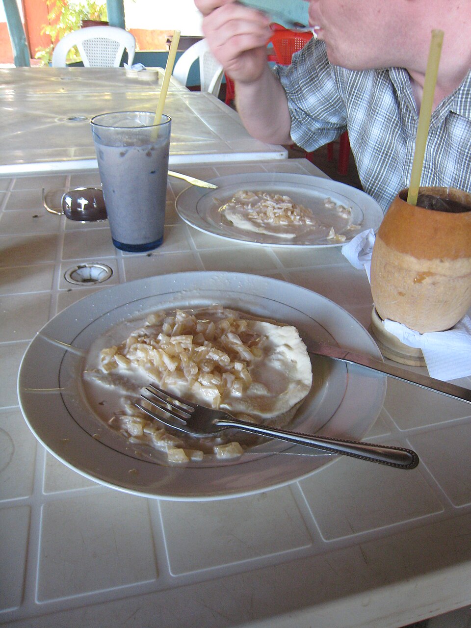 Quesillo nicaragüense - Traditional Nicaragua dish