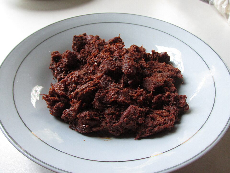 Randang cubadak - Traditional Indonesia dish