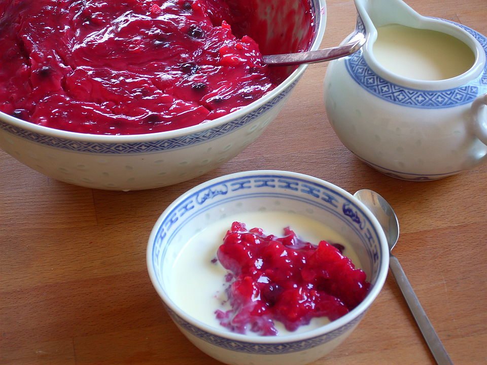 rødgrød - Traditional Denmark dish