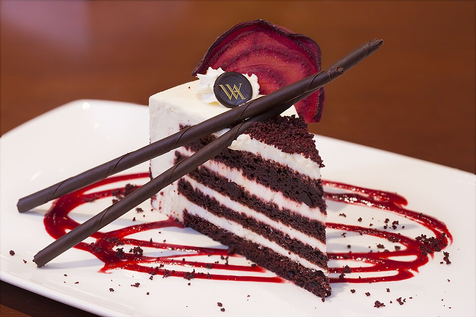 red velvet cake - Traditional United States of America dish