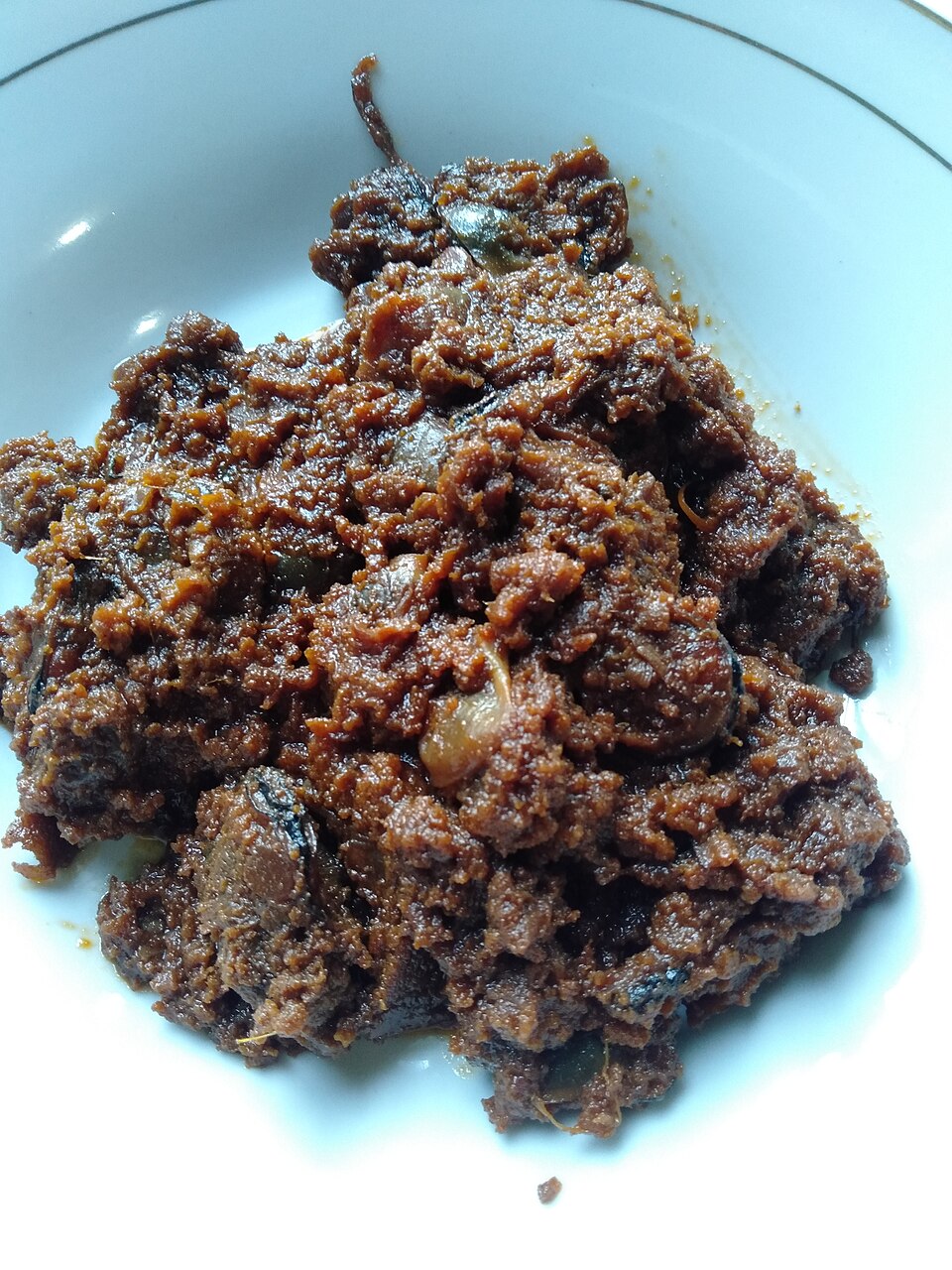 Rendang lokan - Traditional Indonesia dish