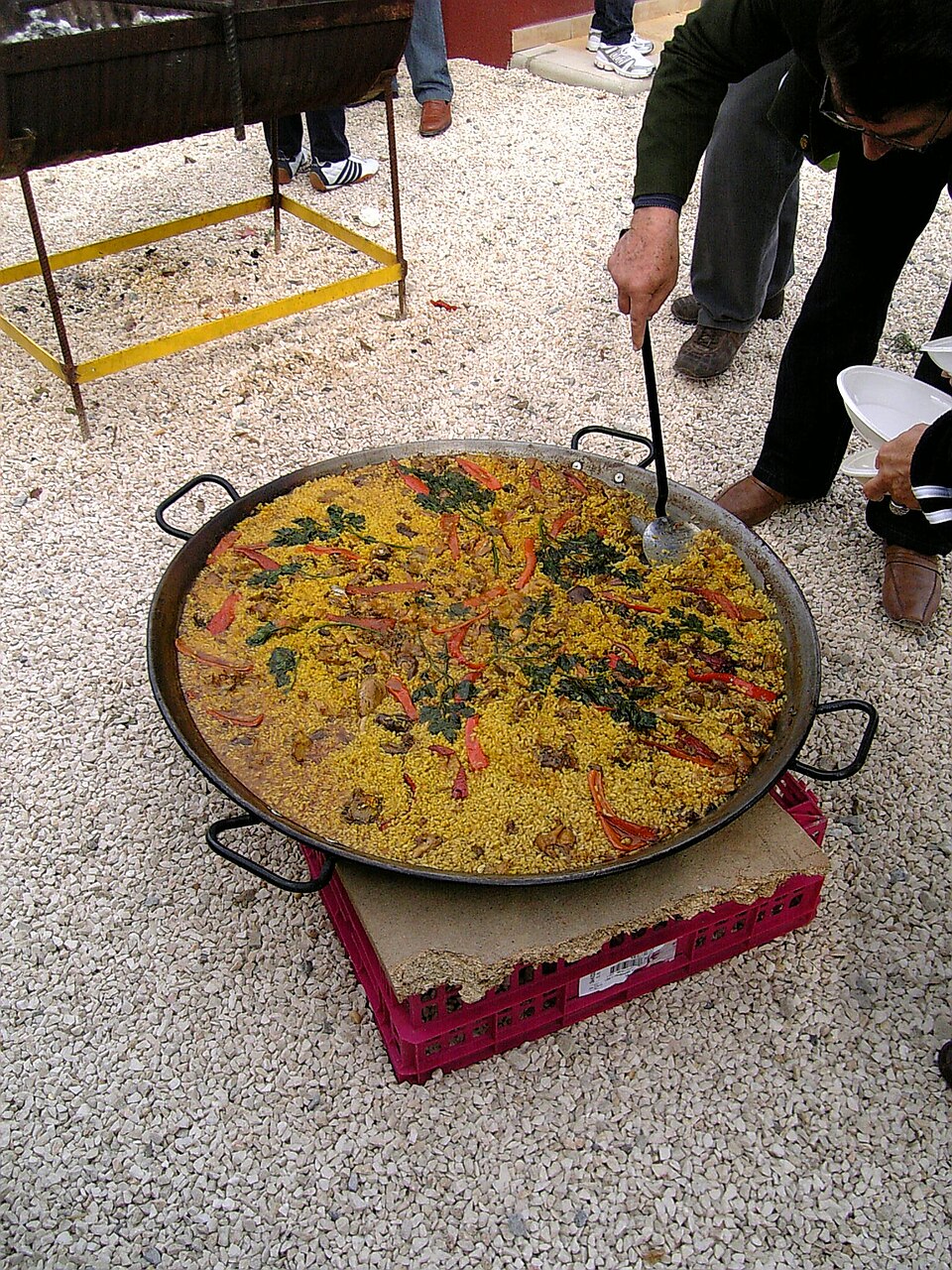 rice with hare - Traditional Spain dish