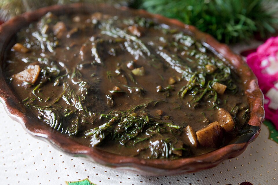 romeritos - Traditional Mexico dish