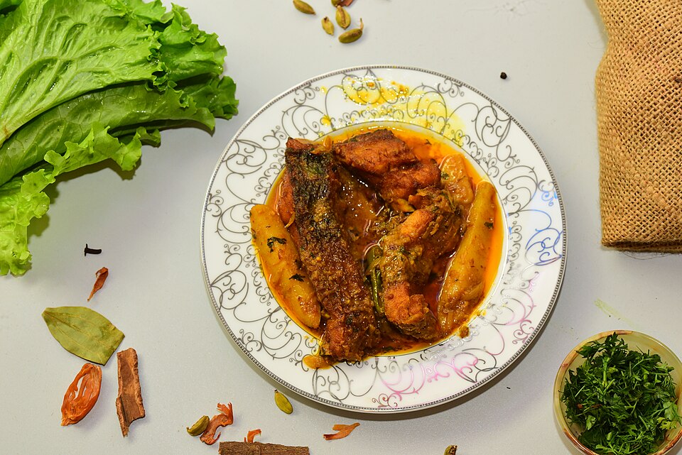 Ruhi bhuna - Traditional Bangladesh dish