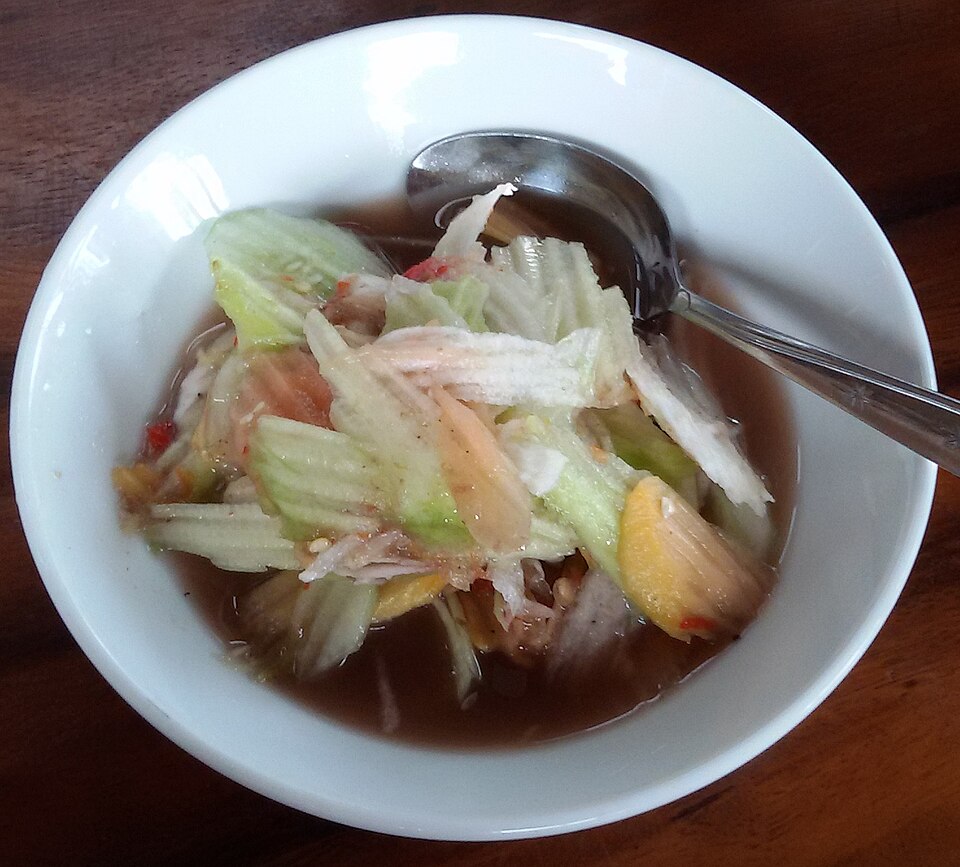 Rujak Kuah Pindang - Traditional Indonesia dish
