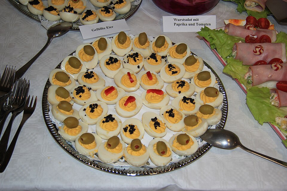 Russisch ei - Traditional Germany dish