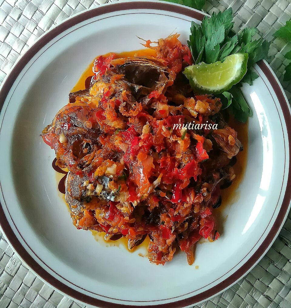 sambal salabance - Traditional Indonesia dish