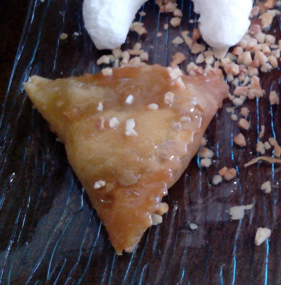 Samsa dessert - Traditional Algeria dish