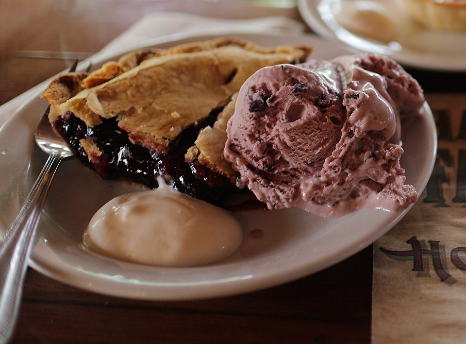 Saskatoon berry pie - Traditional Canada dish