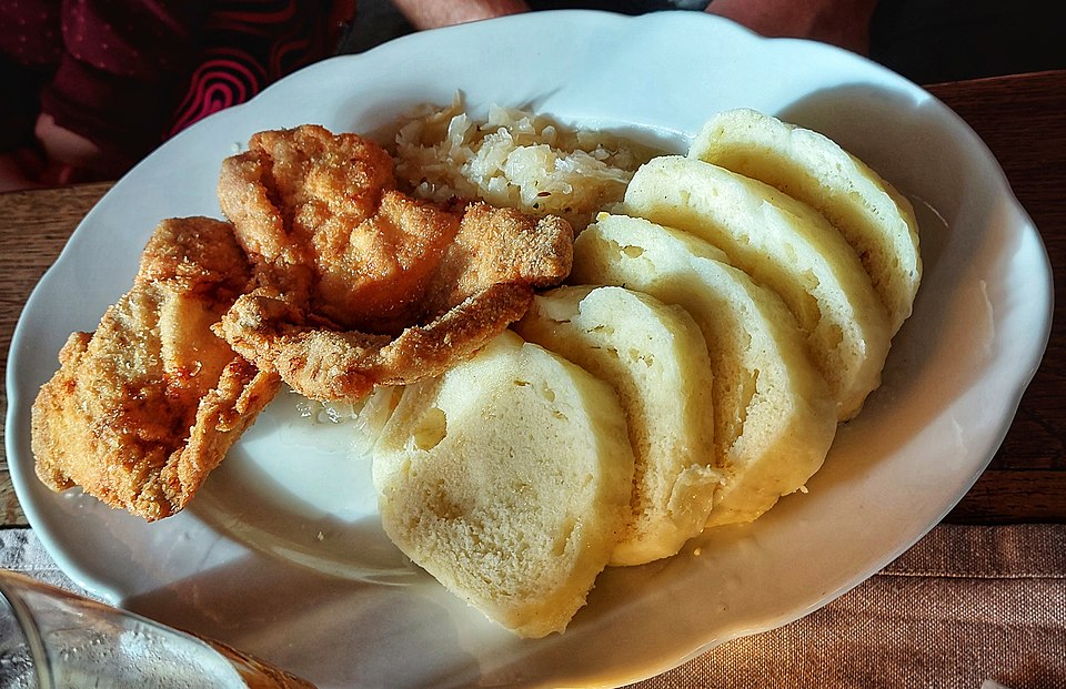 schnitzel Pavlišov - Traditional Czechia dish