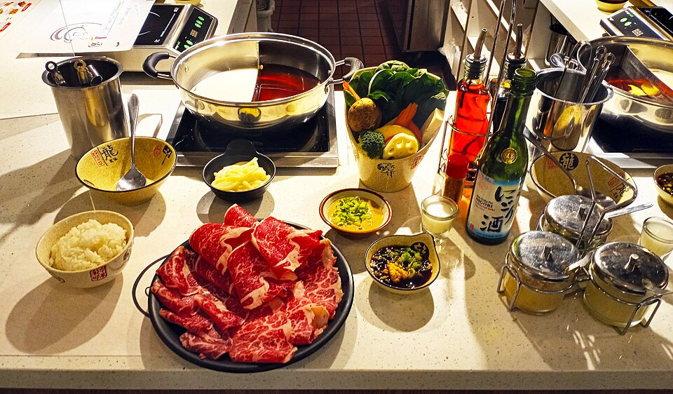 shabu-shabu - Traditional Japan dish