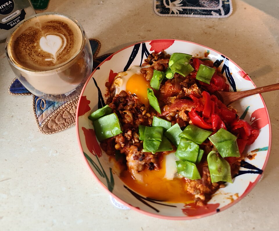 shakshuka - Traditional Egypt dish