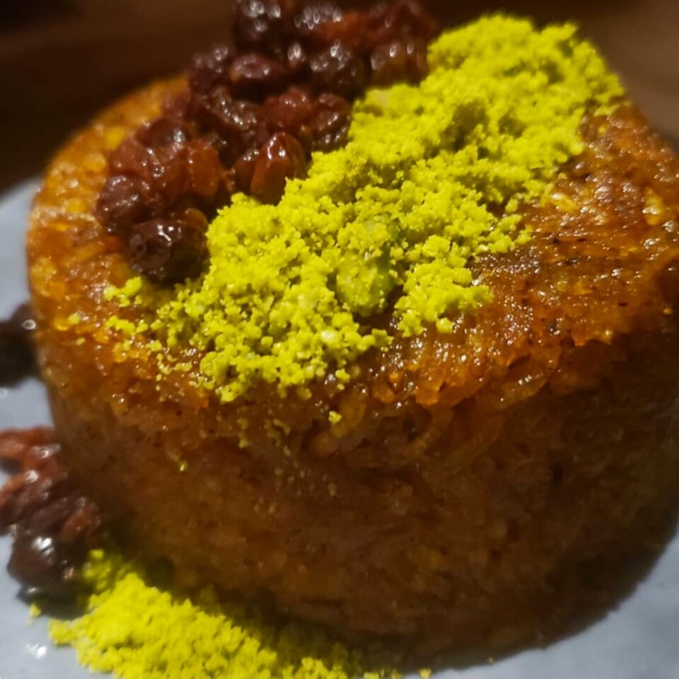 Shirin polo - Traditional Iran dish