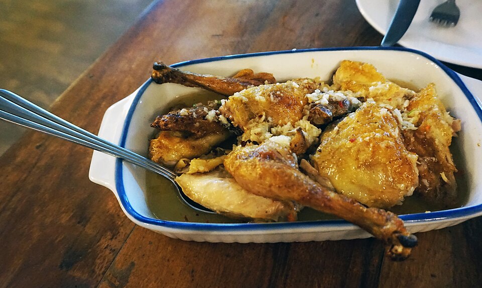 Shkmeruli - Traditional Georgia dish