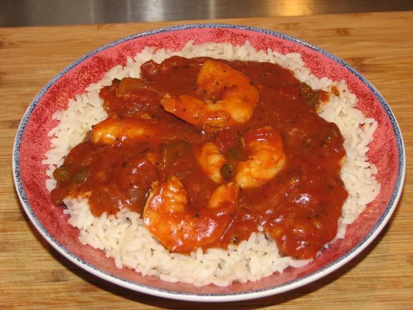 Shrimp Creole - Traditional United States of America dish