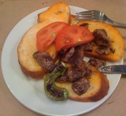 ıslama köfte - Traditional Türkiye dish