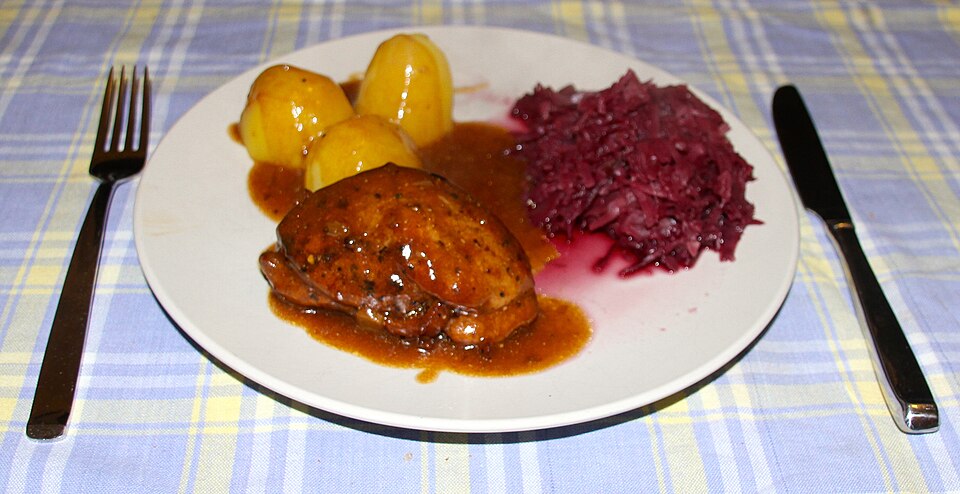 Snirtjebraten - Traditional Germany dish