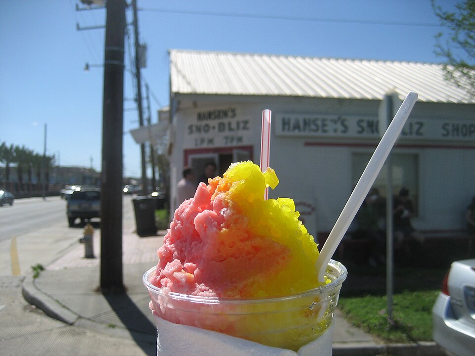 Sno-ball - Traditional United States of America dish