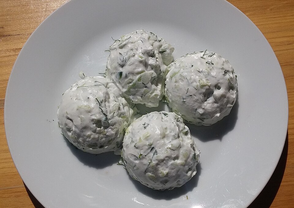 Snow White salad - Traditional Bulgaria dish