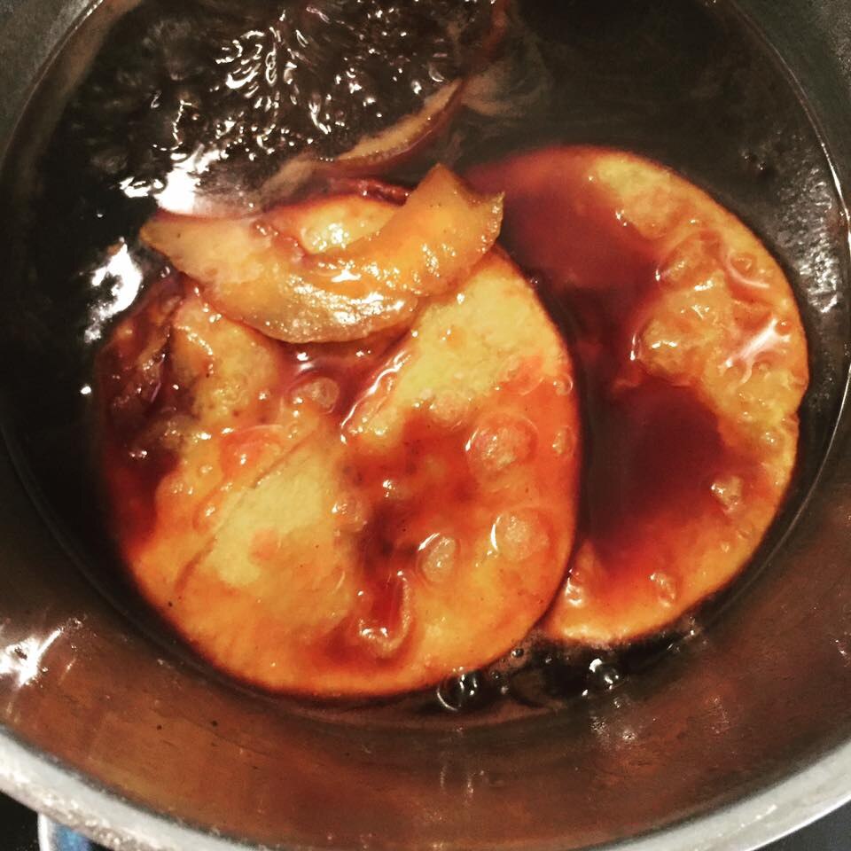 Sopaipillas pasadas - Traditional Chile dish