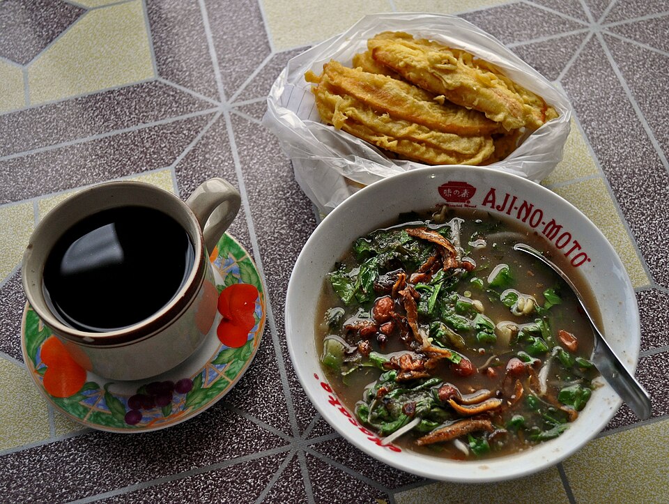 spicy porridge - Traditional Indonesia dish