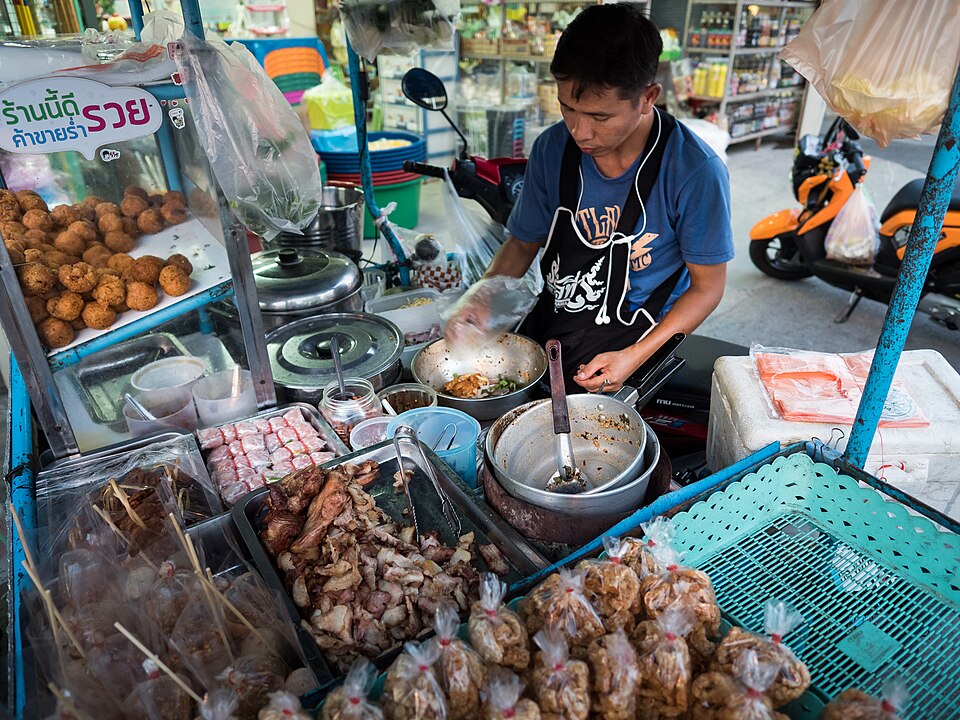 Street food of Thailand - Traditional Thailand dish