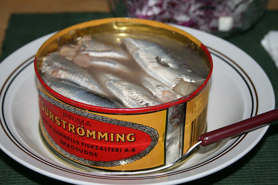 surströmming - Traditional Sweden dish